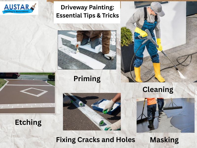 Steps To Paint Your Driveway