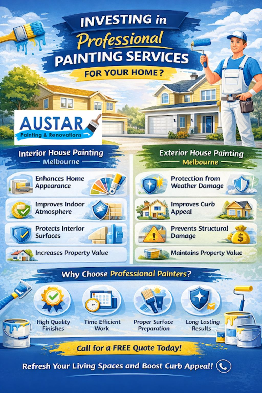 Exterior House Painting Melbourne 
