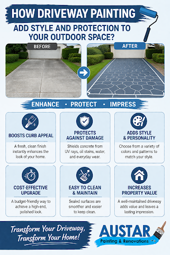 Professional Concrete Driveway Painting Melbourne